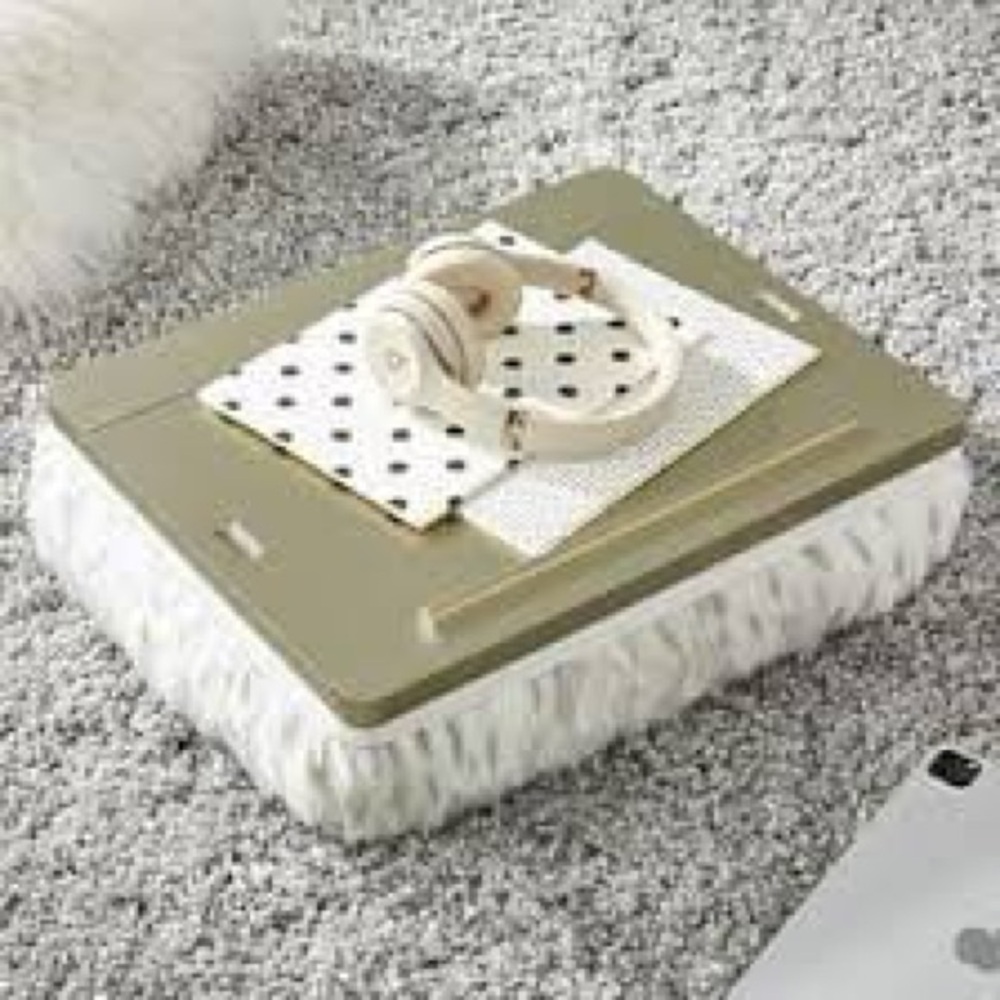 Pottery Barn Kids Olive and White Lap Desk